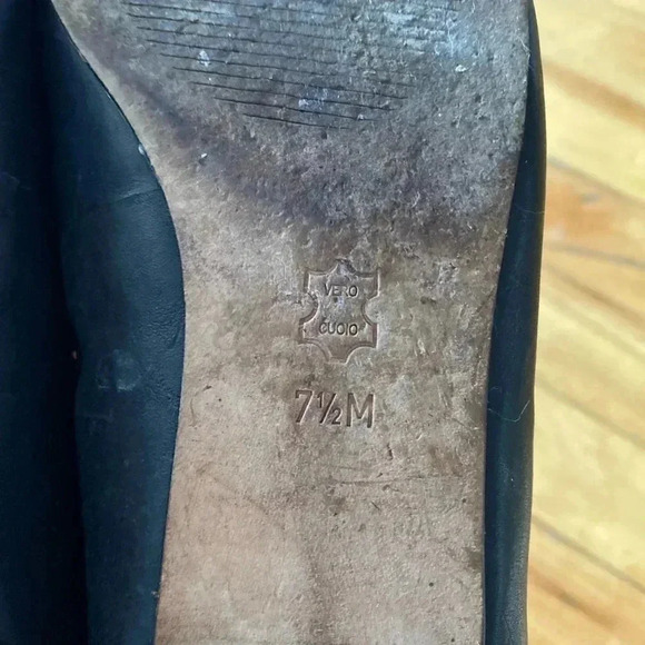 Michael Kors buckle peep toe flats - Picture 6 of 6